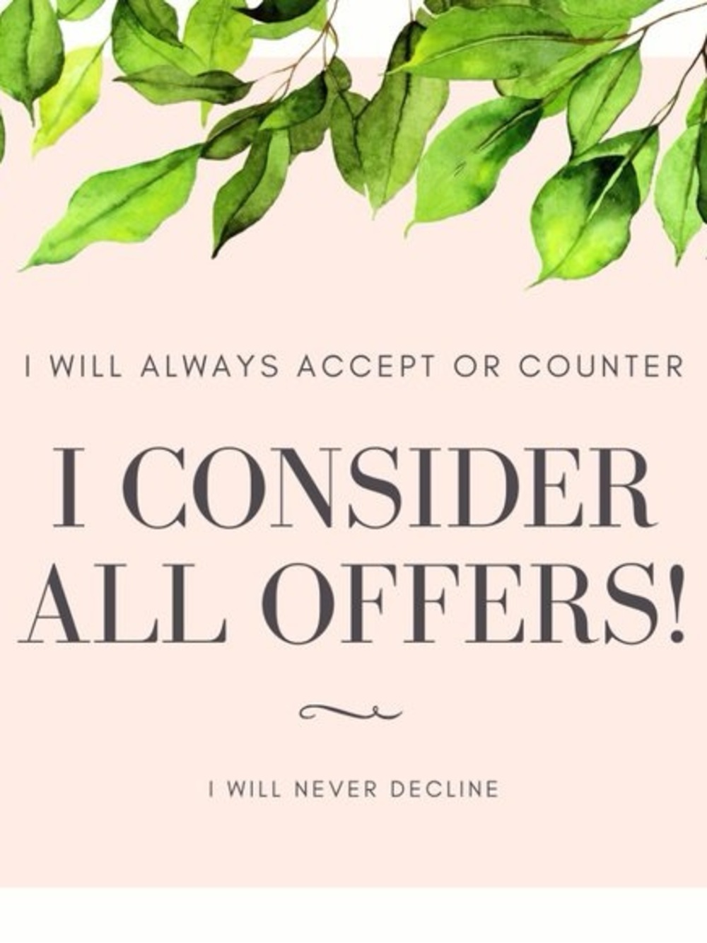 Make an offer!!